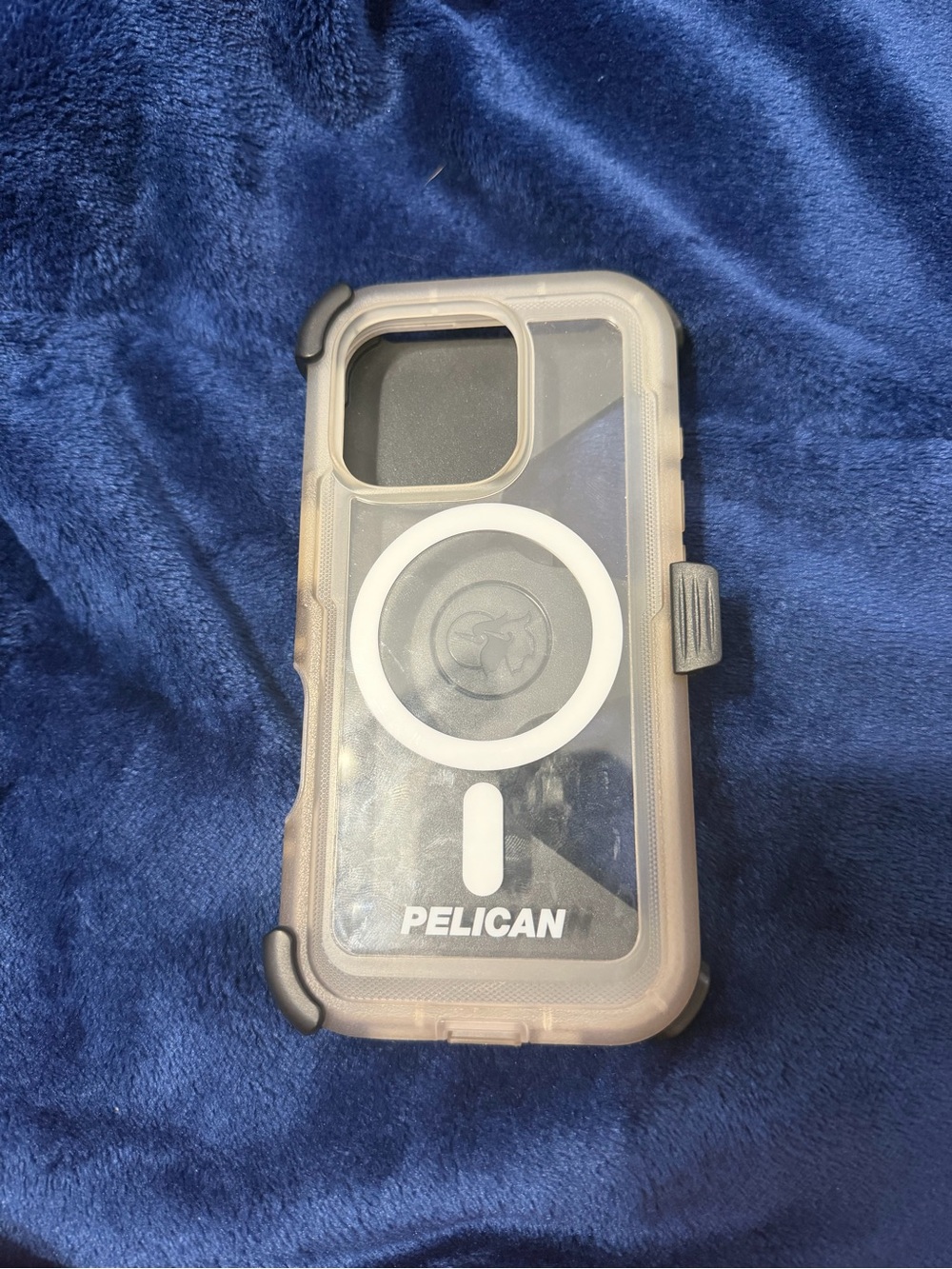 Pelican Clear MagSafe Compatible Protective Phone Case - White Accent - Picture 4 of 4